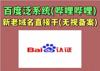 百度泛系统(哔哩哔哩)