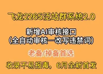 时光2265泛站群系统2.0